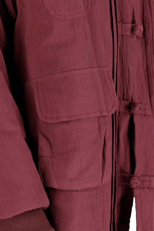 Claret Quilted Heritage Jacket