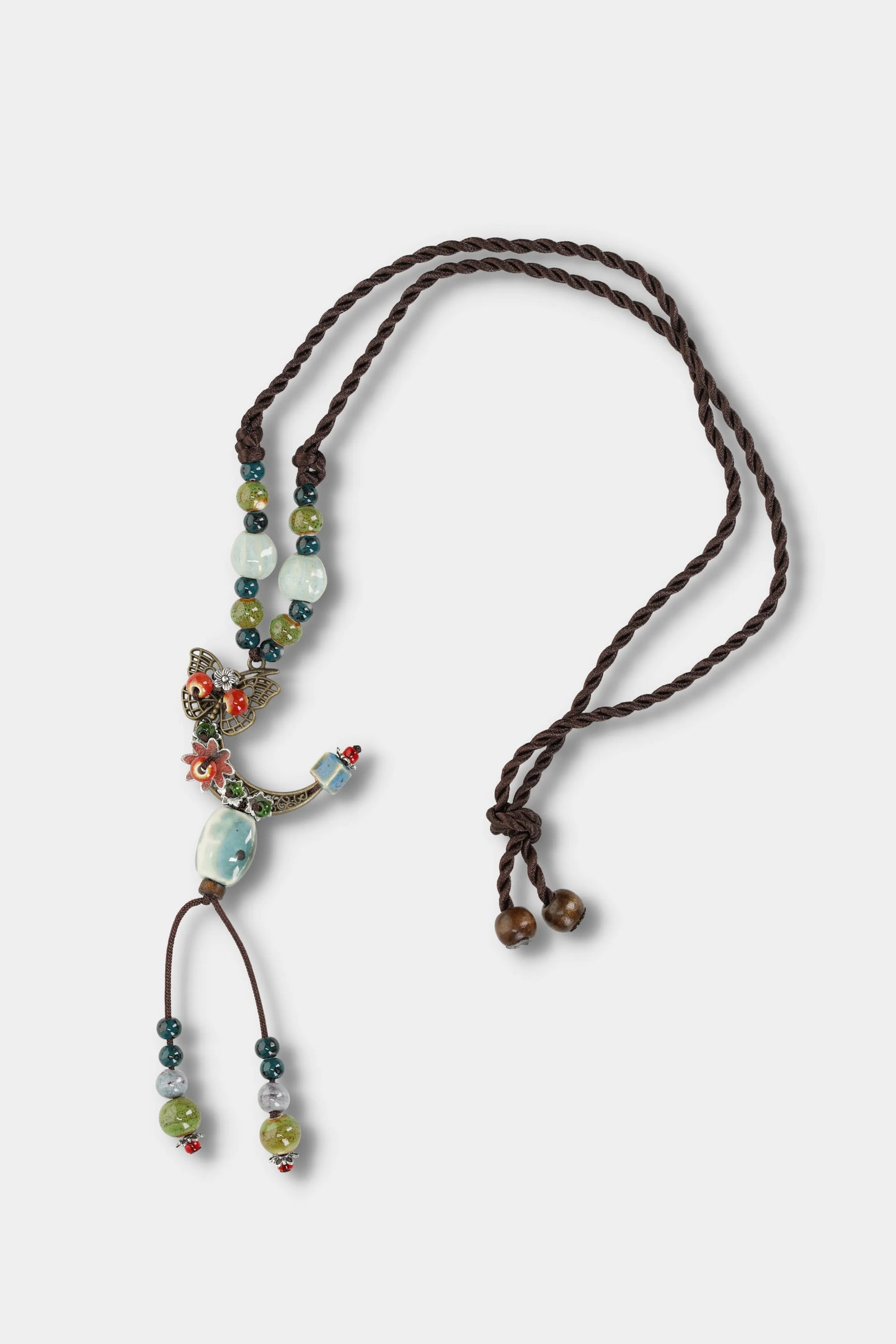 Xijiangyue Beaded Pendant Necklace