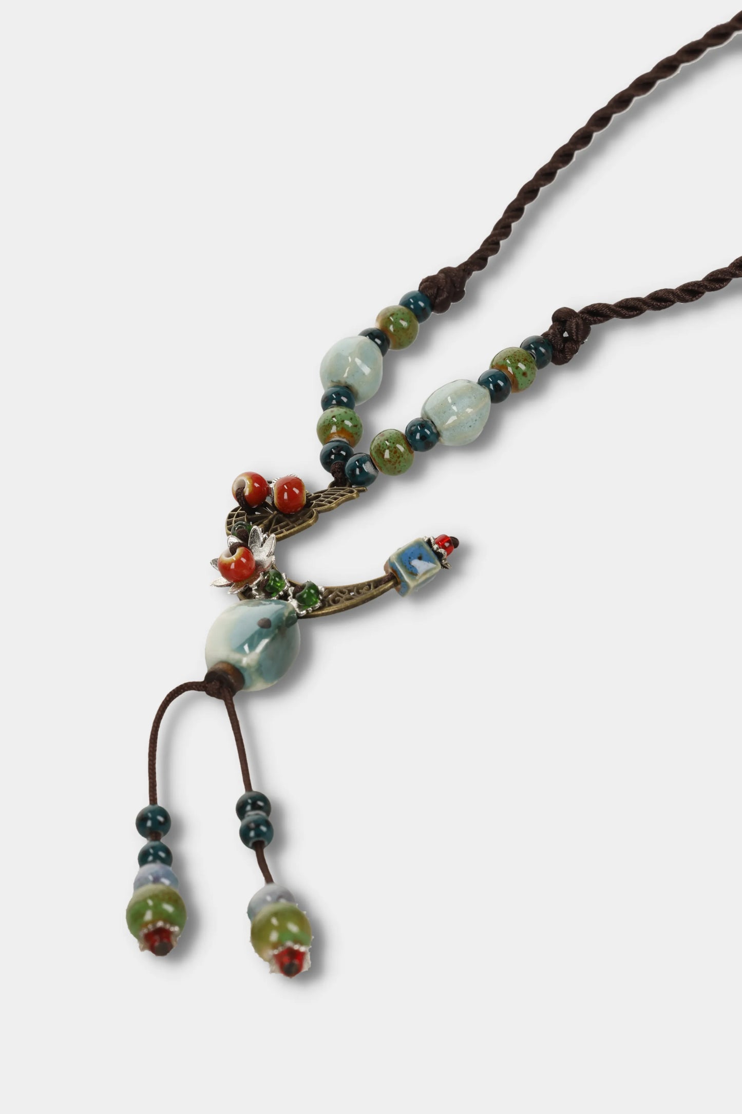 Xijiangyue Beaded Pendant Necklace