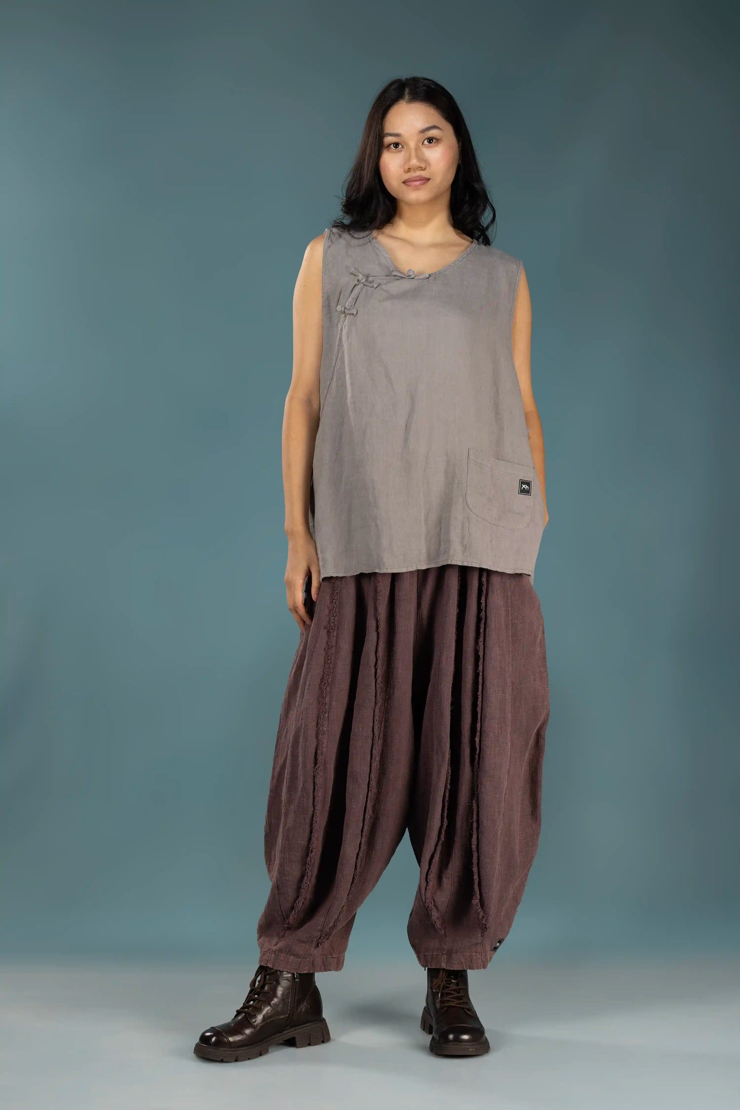 Ease Pants - Plum