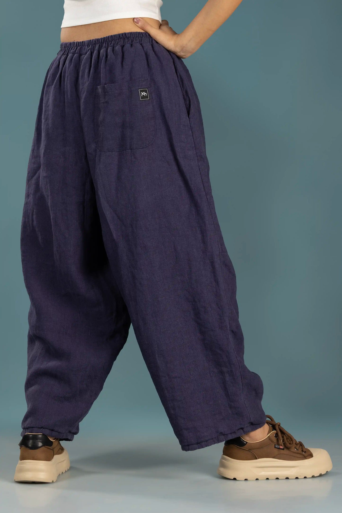 Drift Linen Balloon Pants