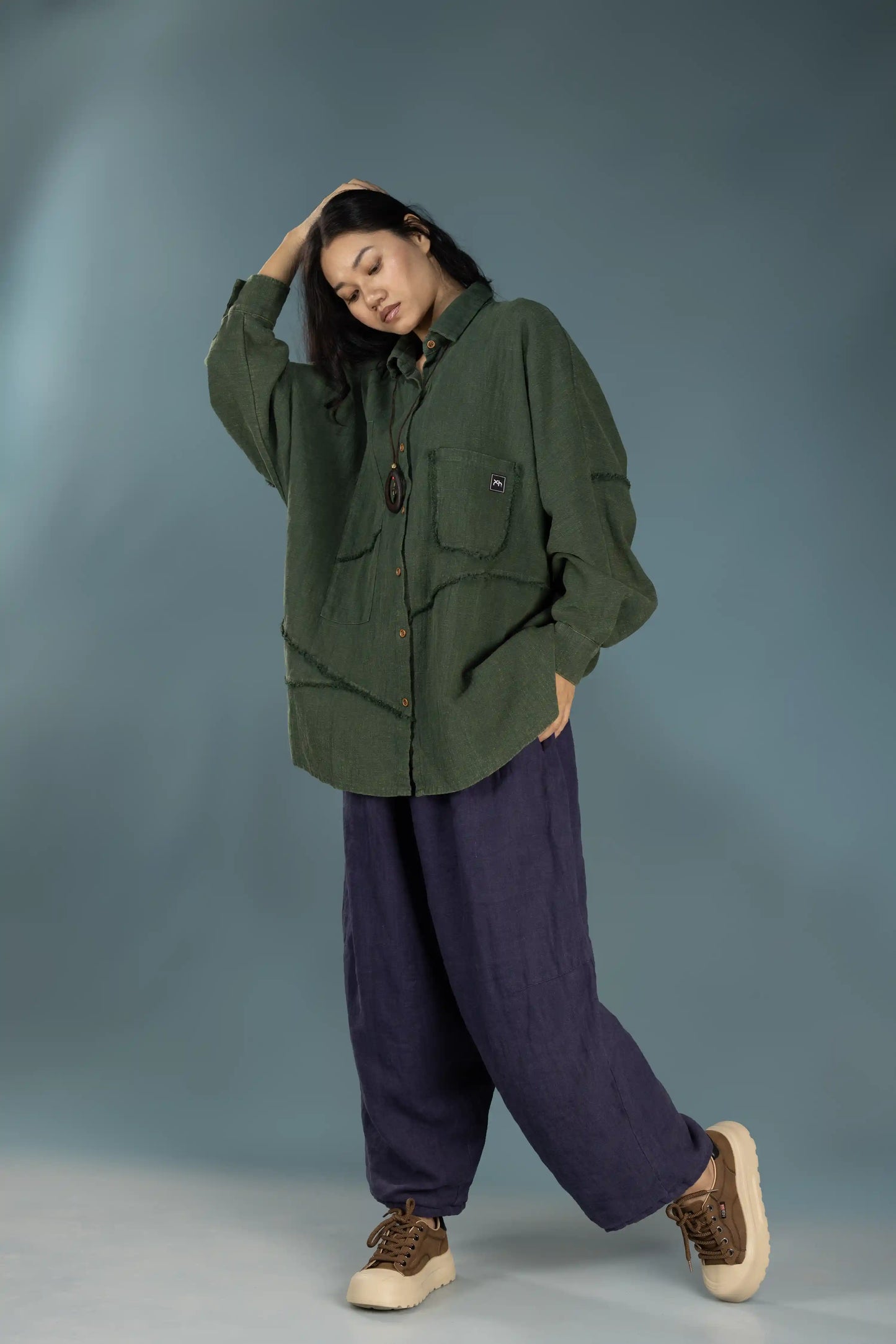 Drift Linen Balloon Pants