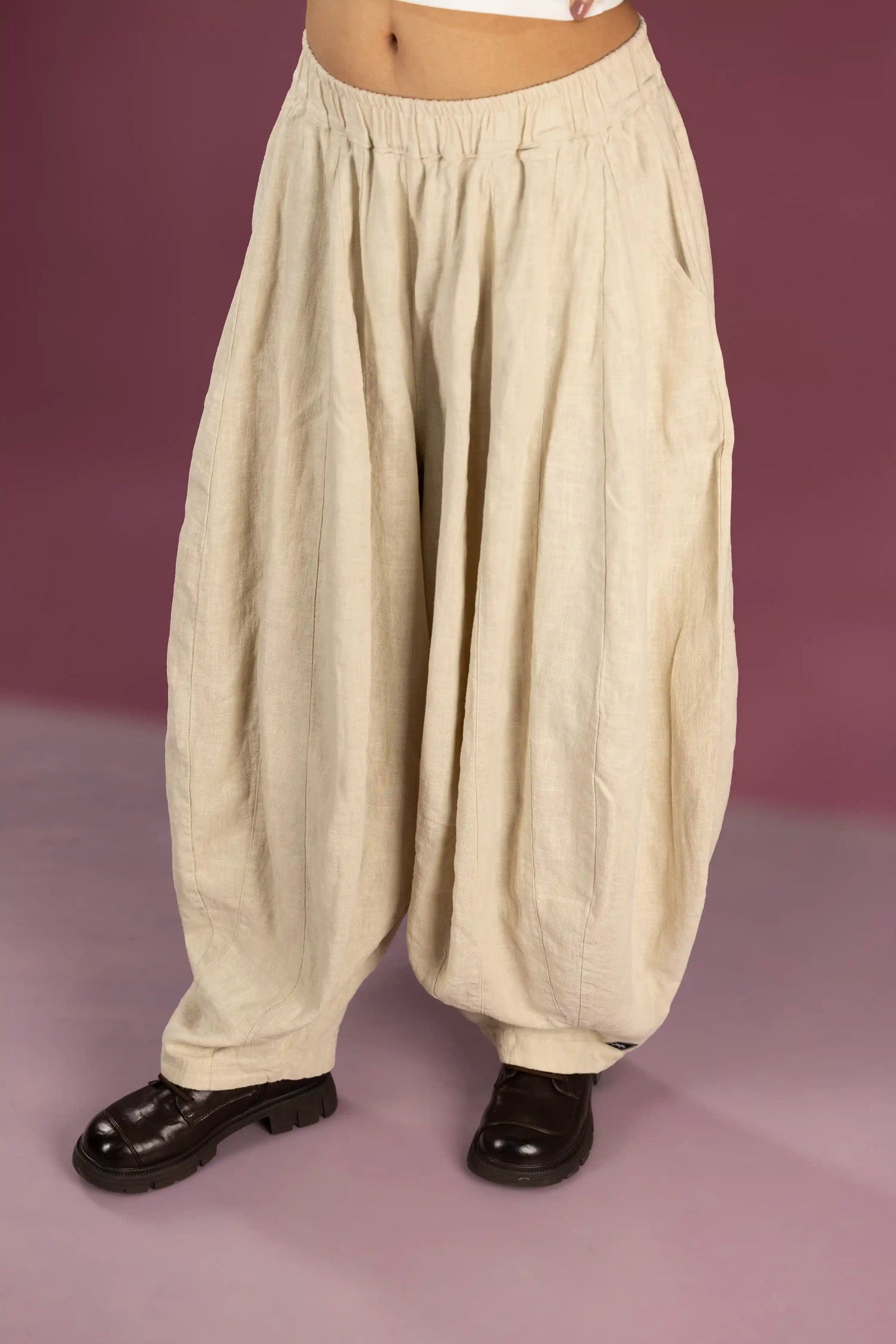 Drift Linen Harem Pants