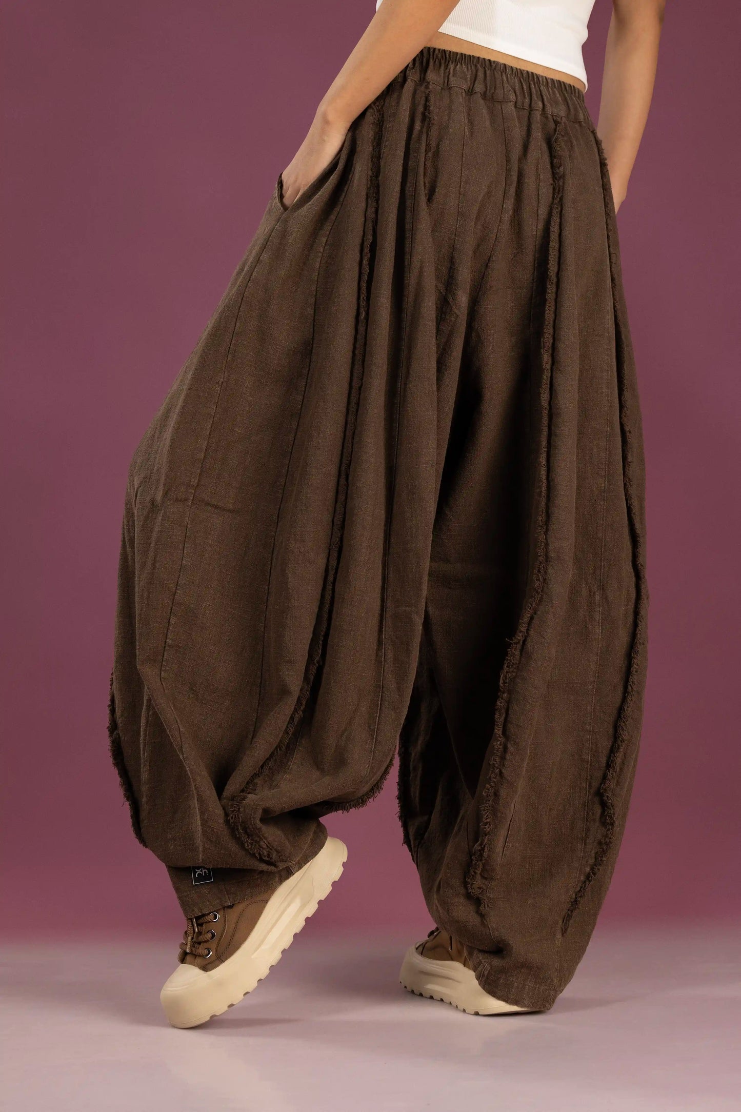 Ease Pants - Coffee Brown