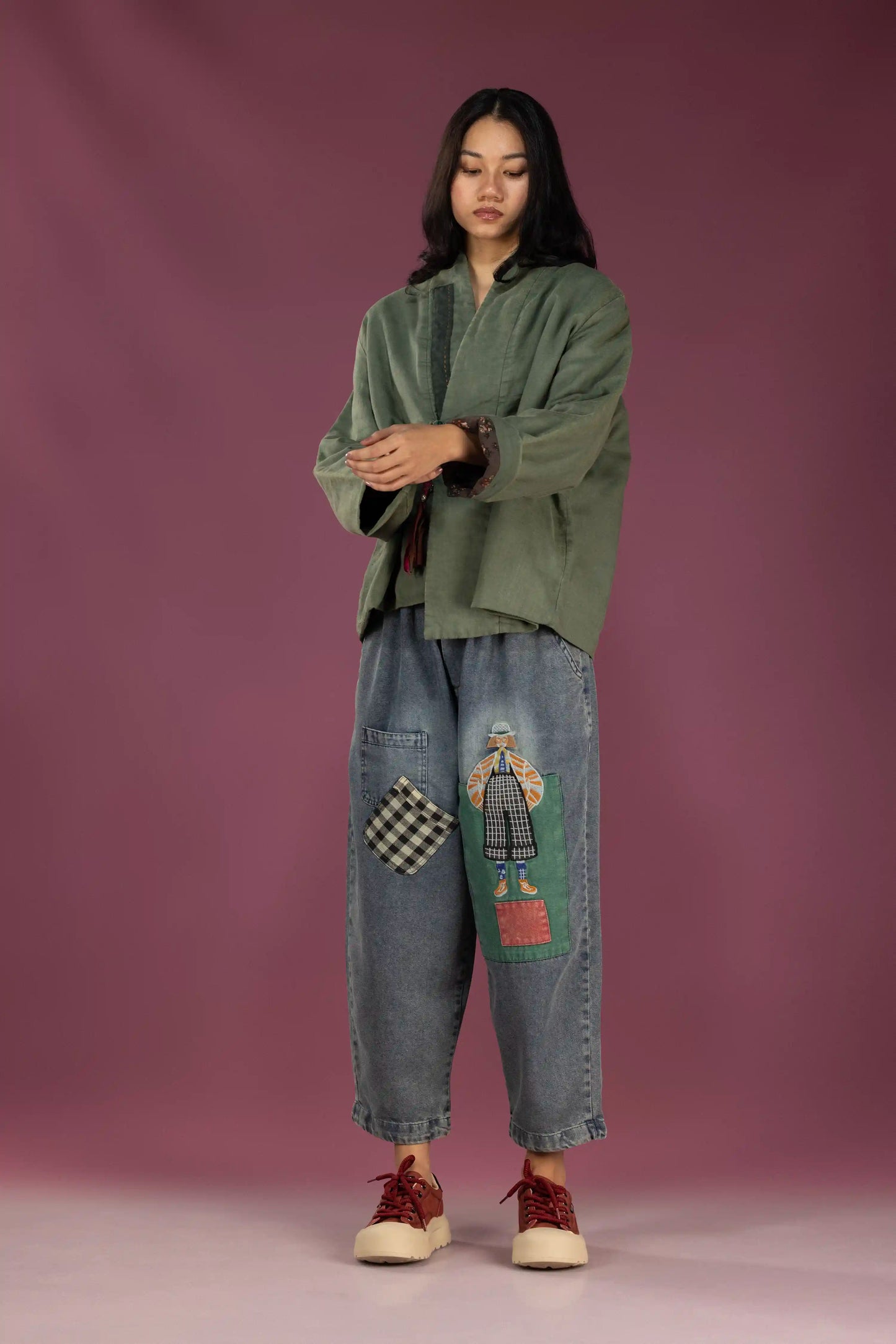 Willow Tassel Linen Jacket