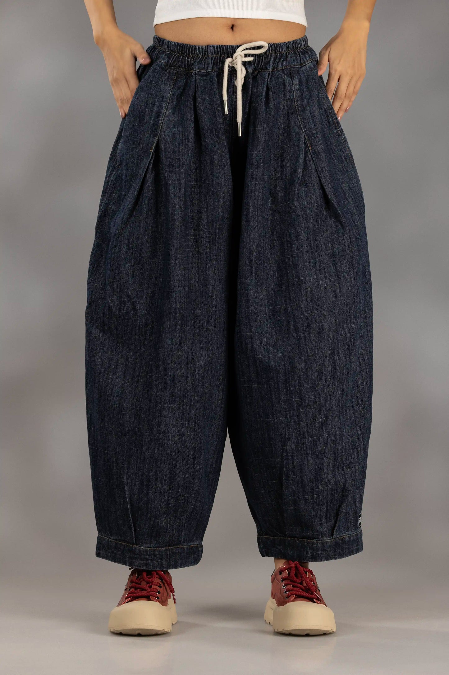 Indigo Easy Denim Pants