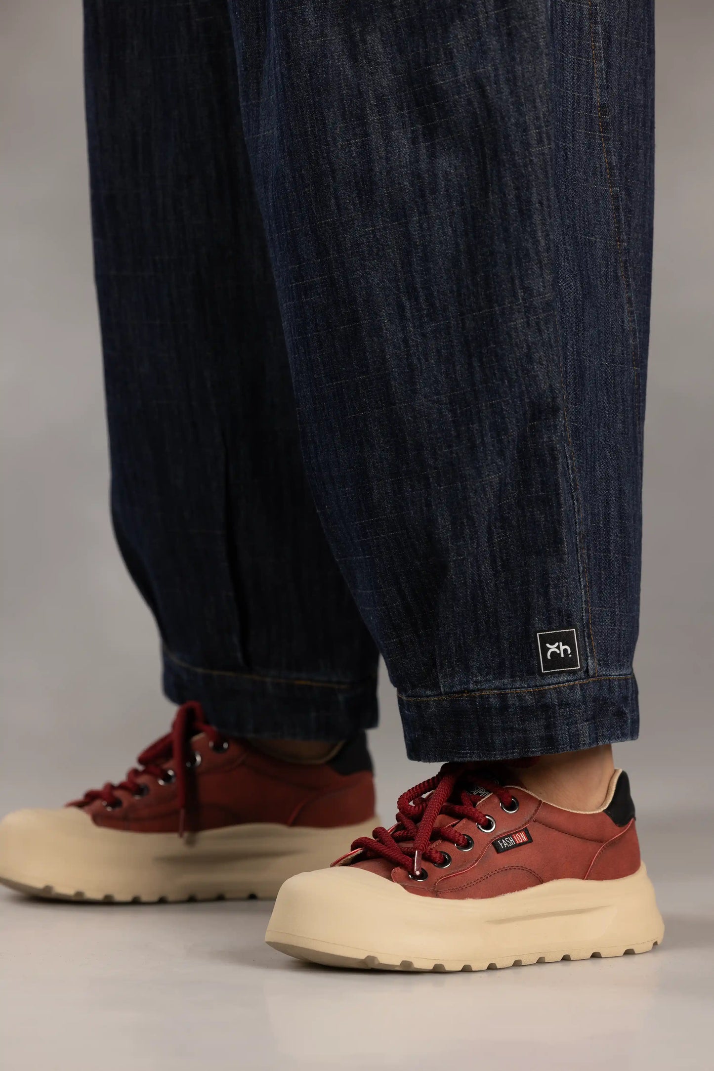 Indigo Easy Denim Pants