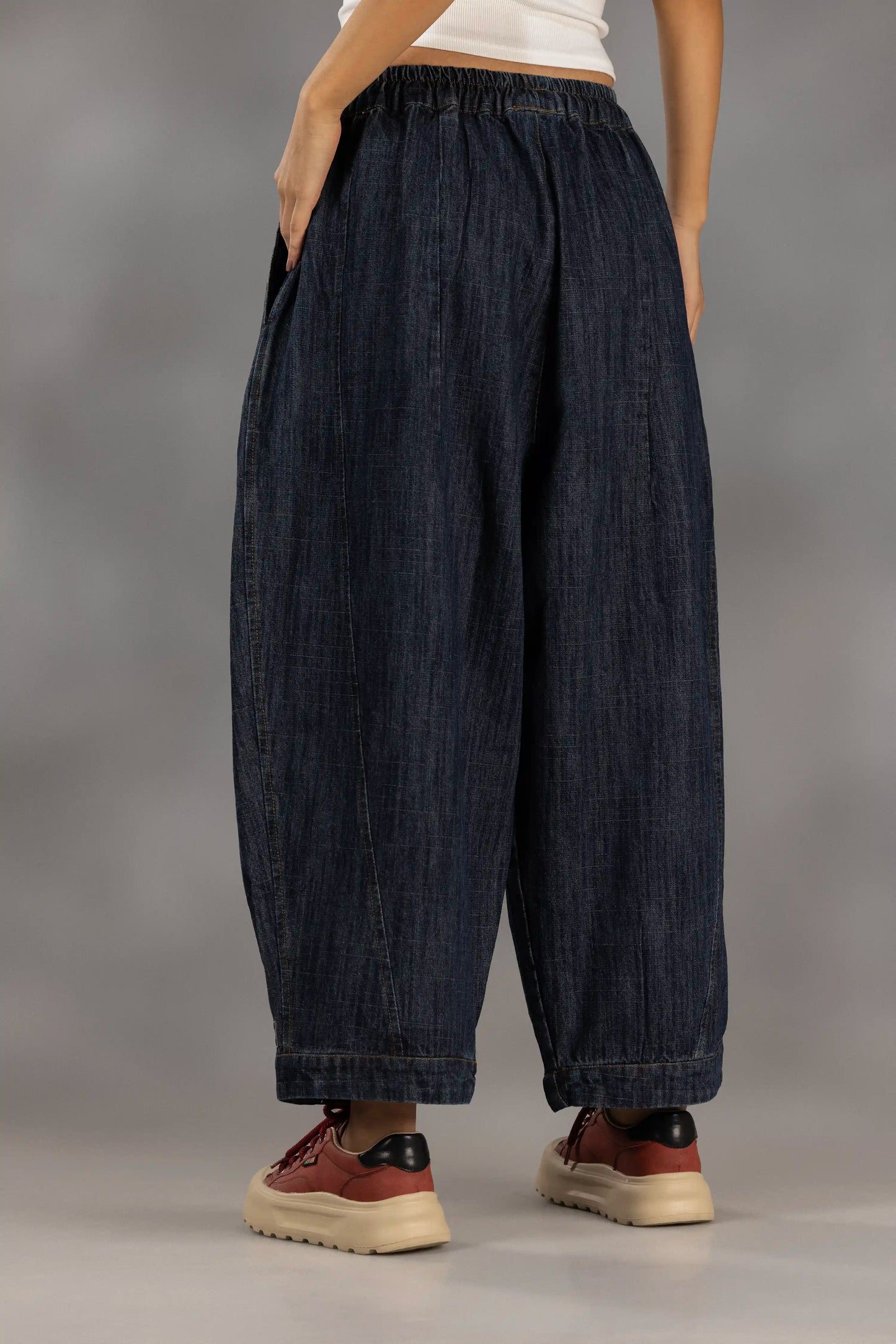 Indigo Easy Denim Pants
