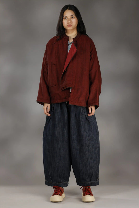 Indigo Easy Denim Pants