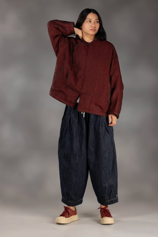 Heritage Padded Jacket (Dark Red)