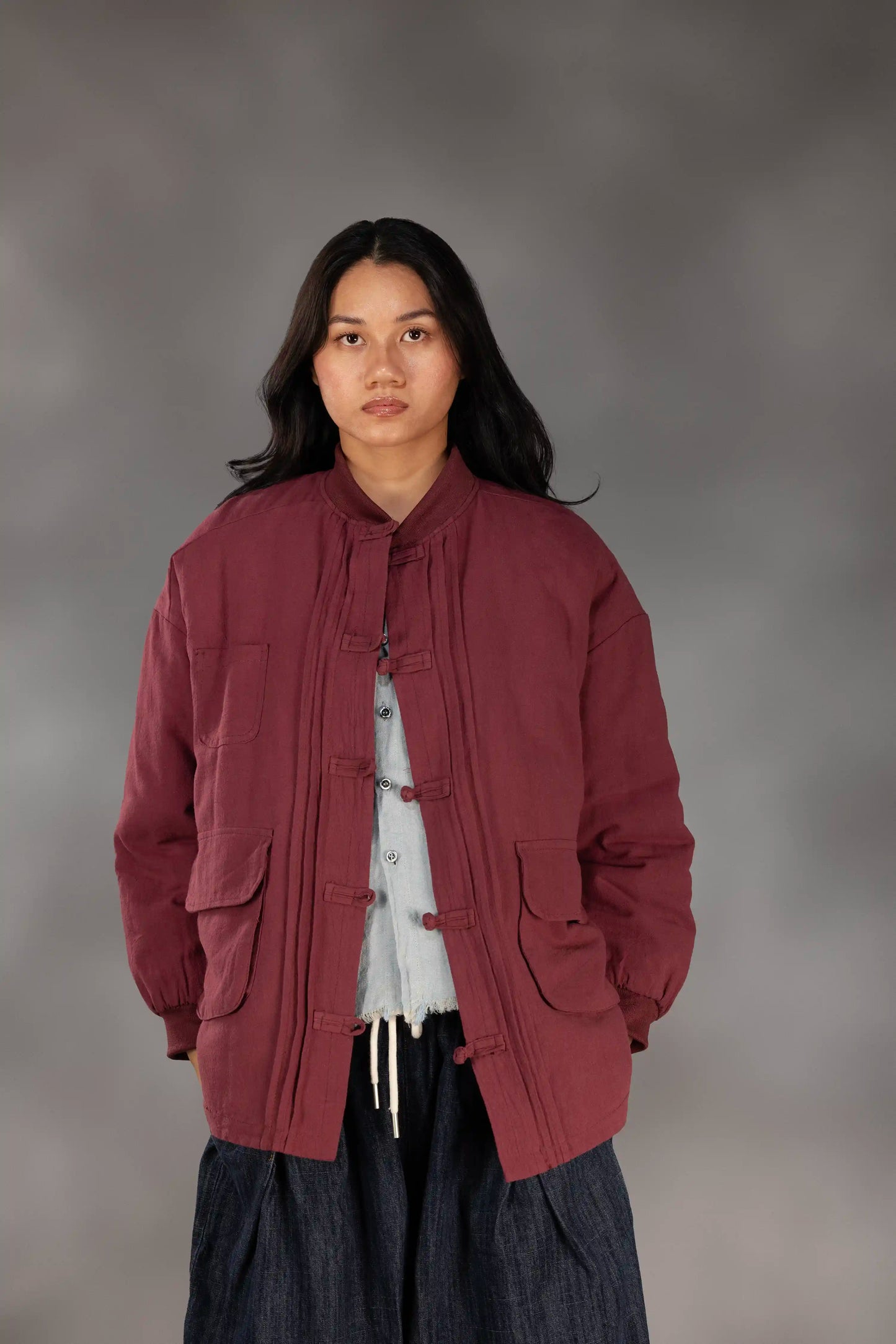 Claret Quilted Heritage Jacket