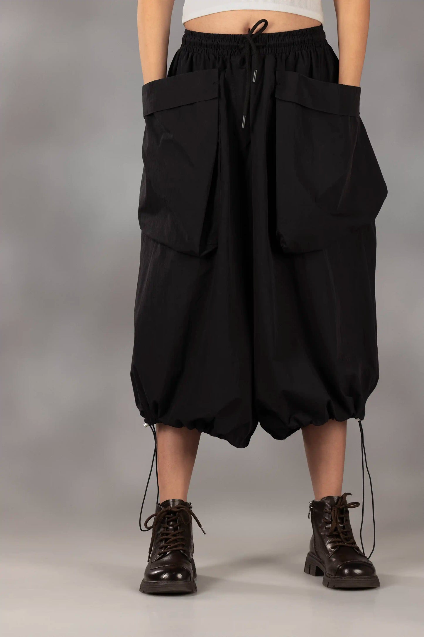 Midnight Structure Culottes–Black