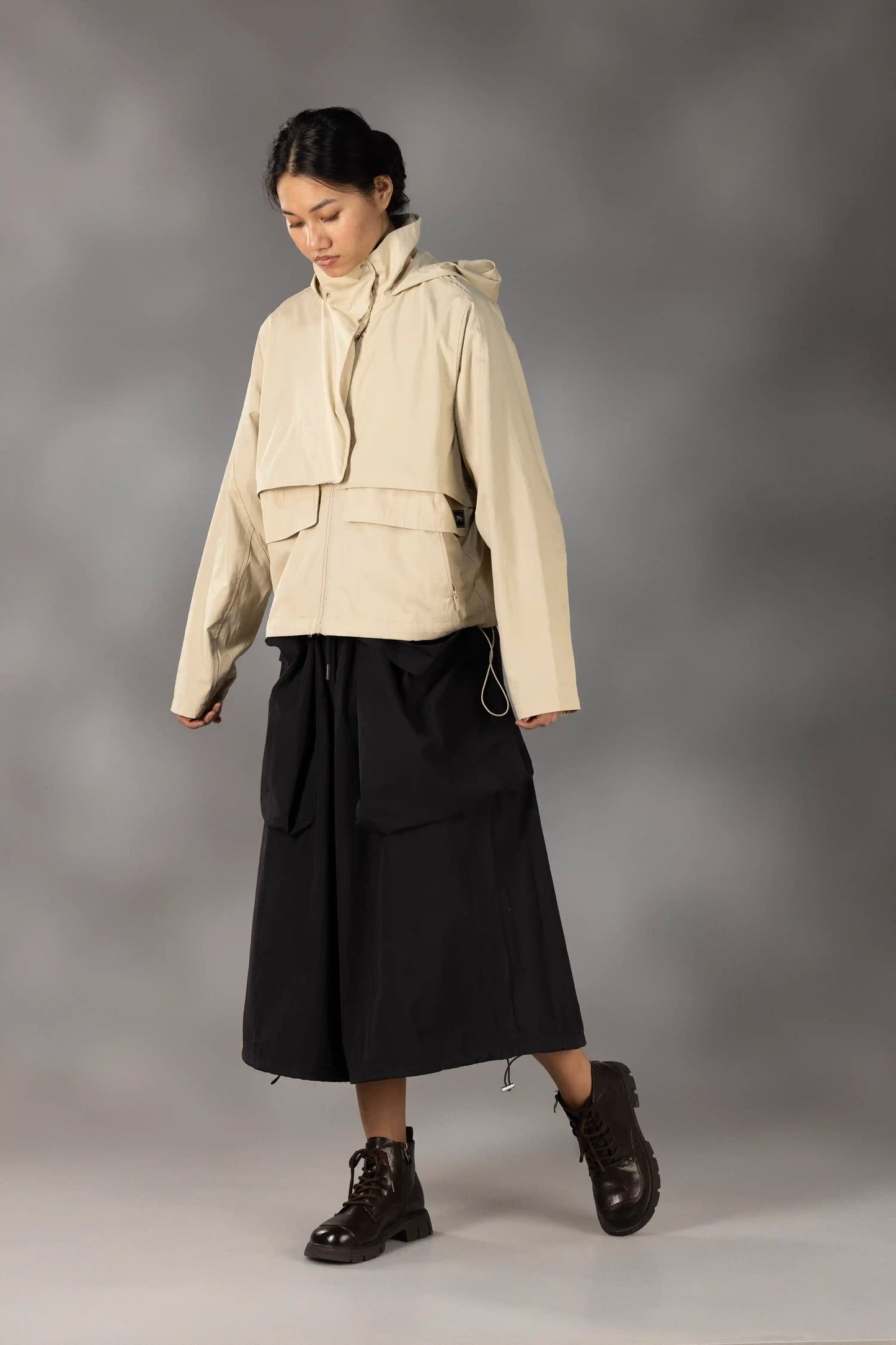 Midnight Structure Culottes–Black