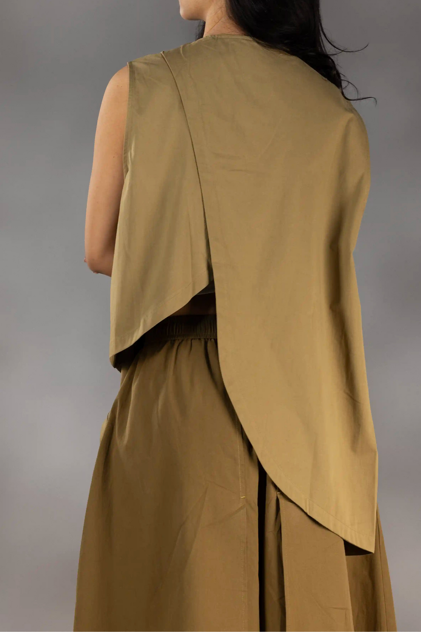 Sidefall Drape Vest