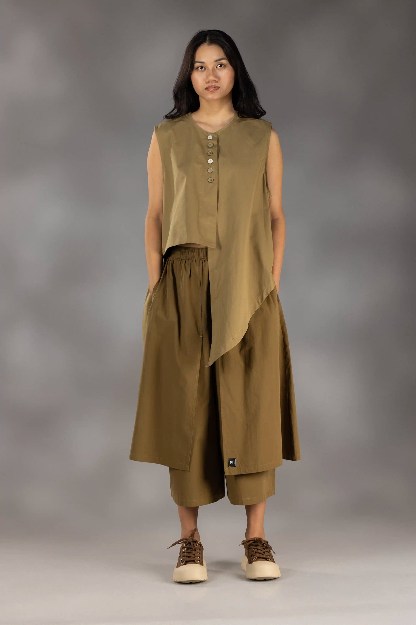 Sidefall Drape Vest