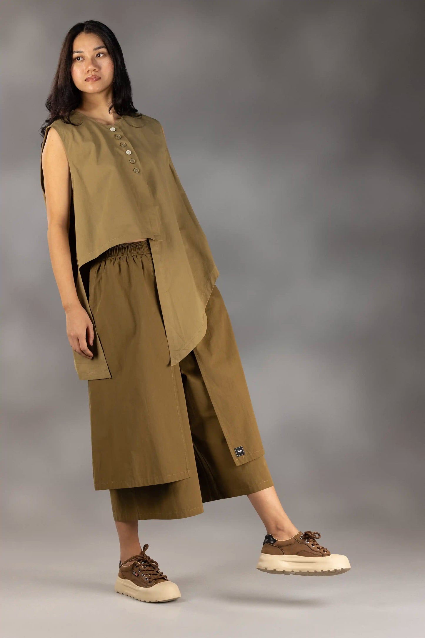Sidefall Drape Vest
