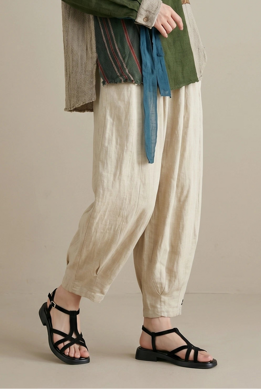 Drift Linen Harem Pants