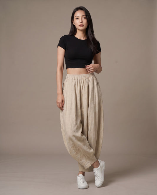 Drift Linen Harem Pants