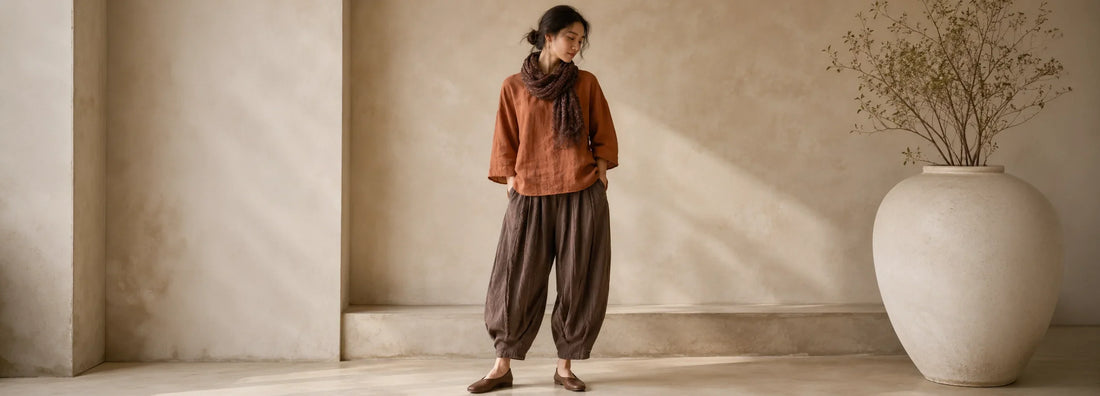 Cotton Linen Scarves: How to Style Them with Minimal Outfits