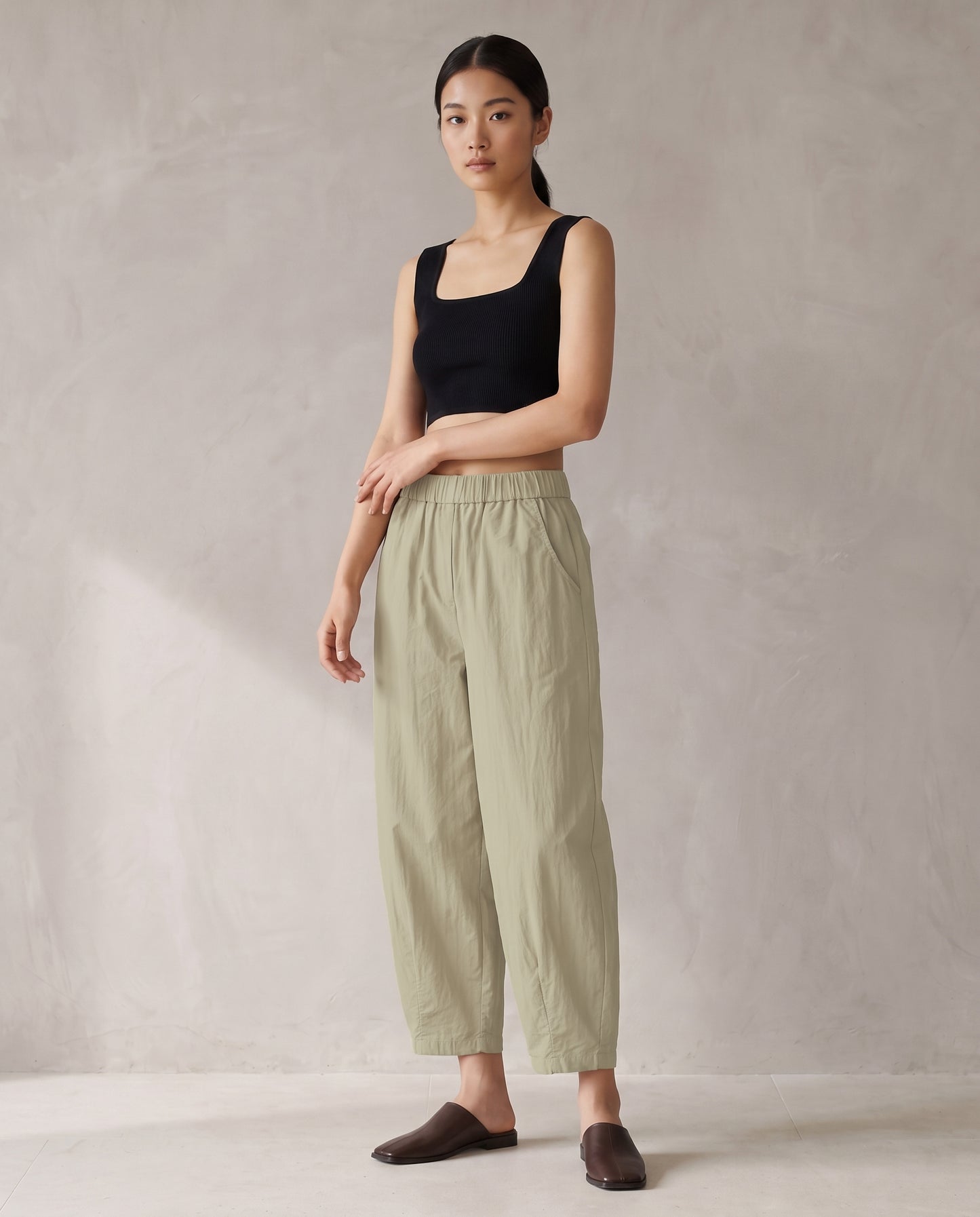 The Arc Trousers - Elm