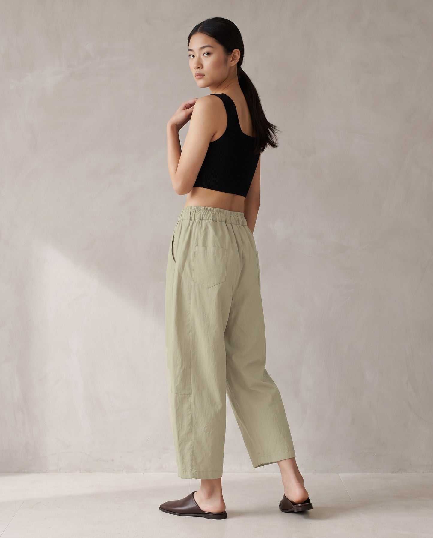The Arc Trousers - Elm