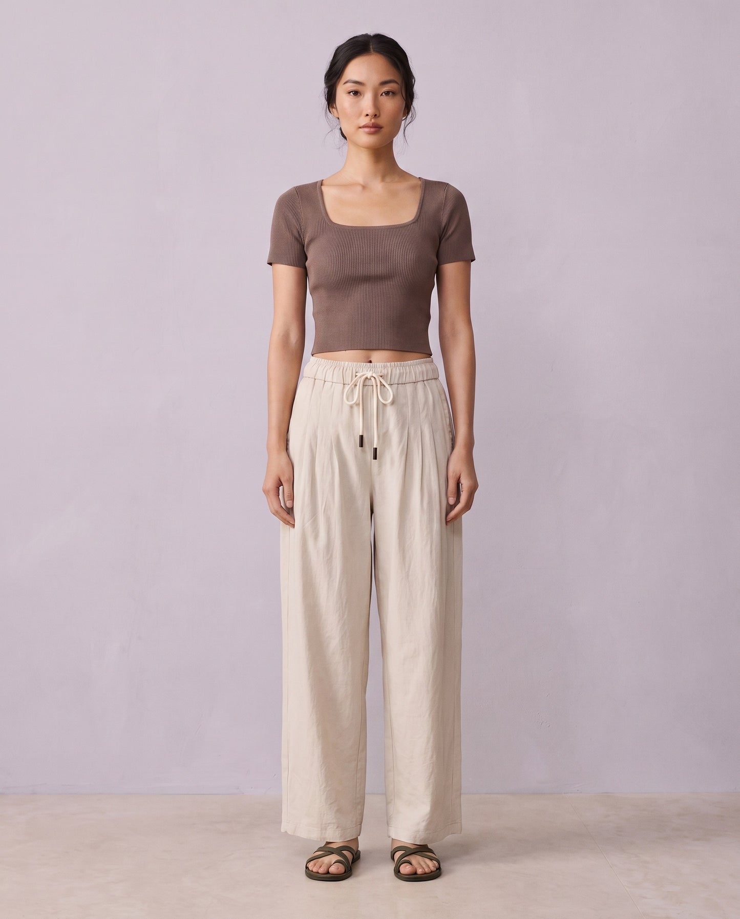 The Riviera Trousers - Khaki
