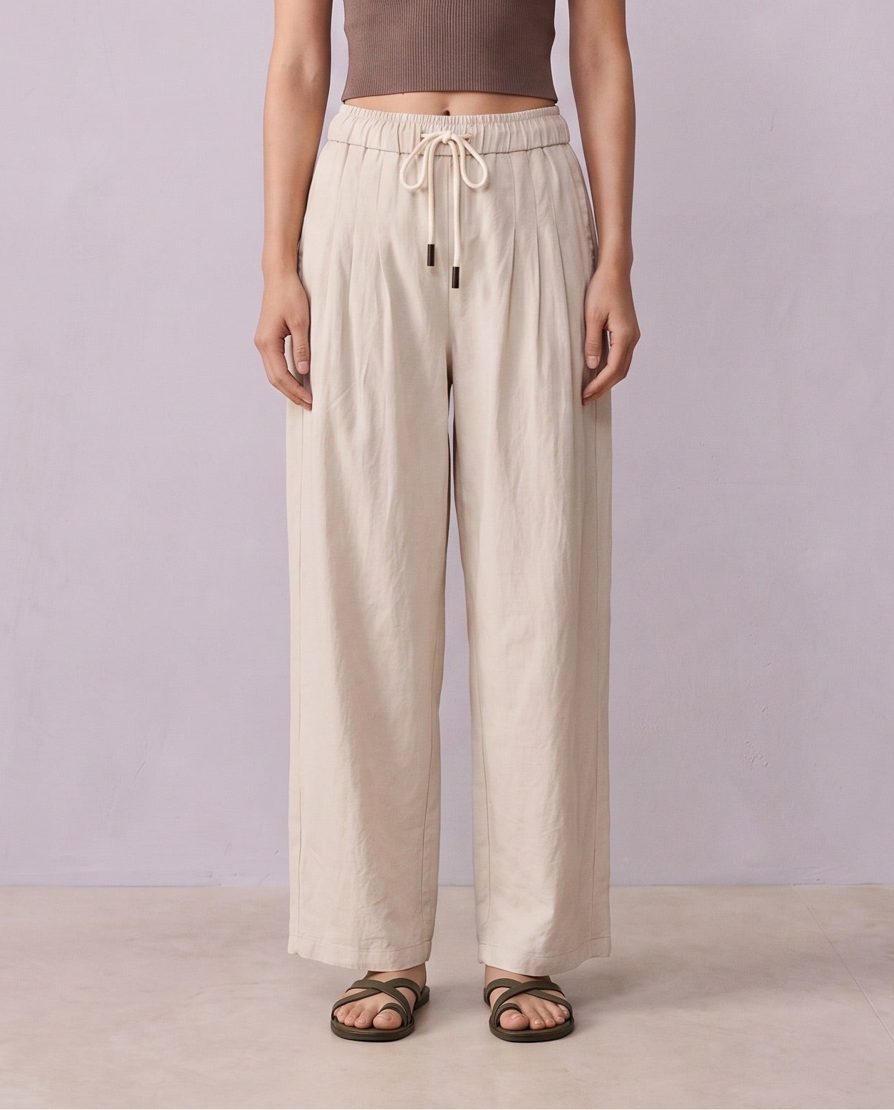 The Riviera Trousers - Khaki