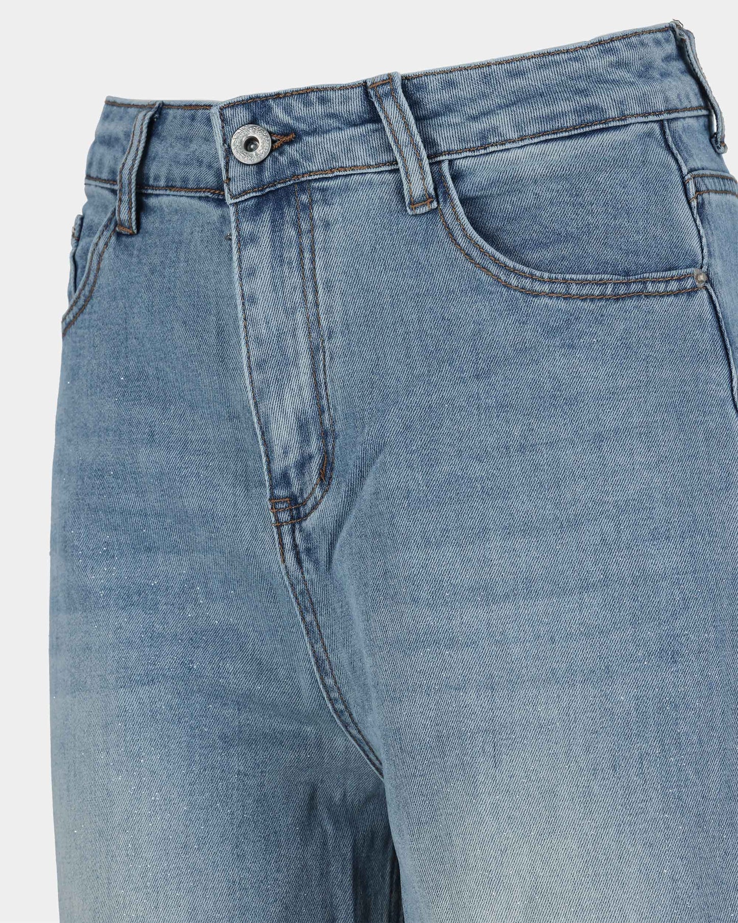 Pixie Dust Cropped Denim Jeans