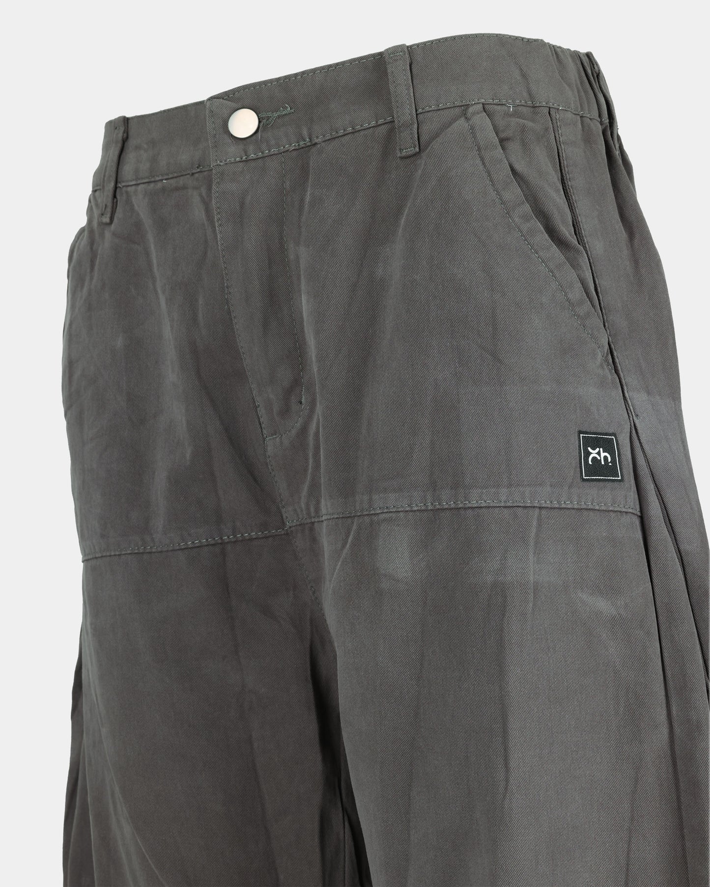 Utility Cargo Wide-Leg Pants