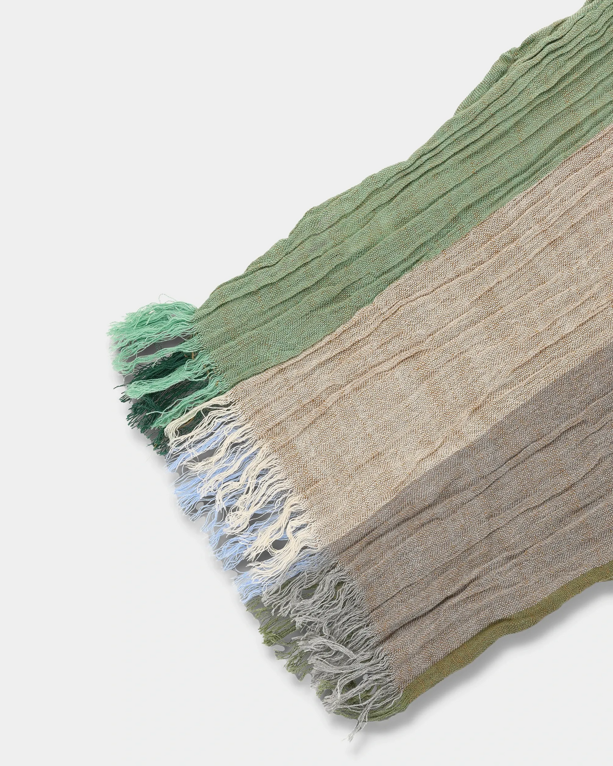 Terrain Stripe Crinkle Scarf