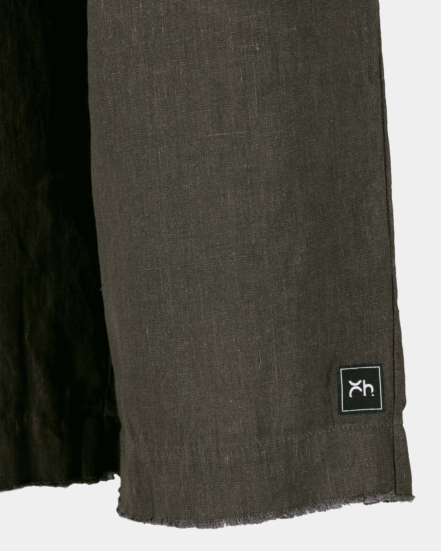 Patchwork Layered Linen Pants