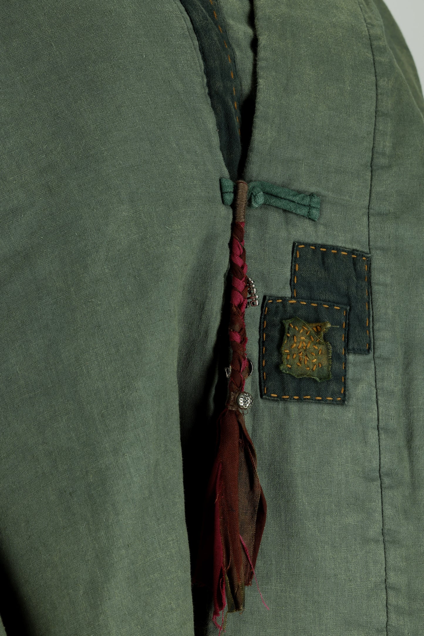 Willow Tassel Linen Jacket