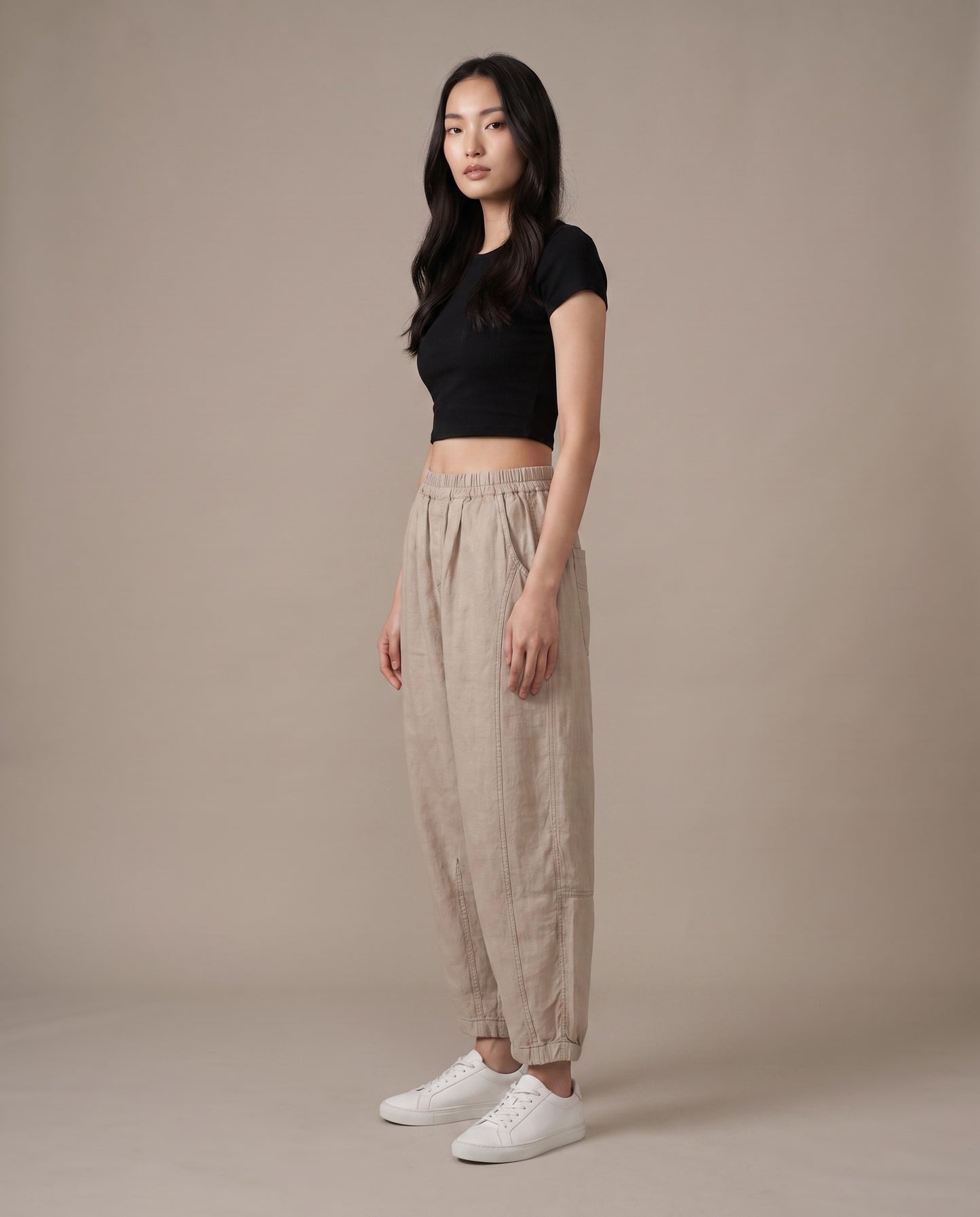 Relaxed Tapered Pants