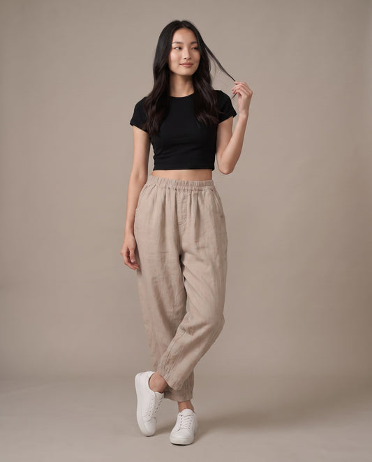 Relaxed Tapered Pants