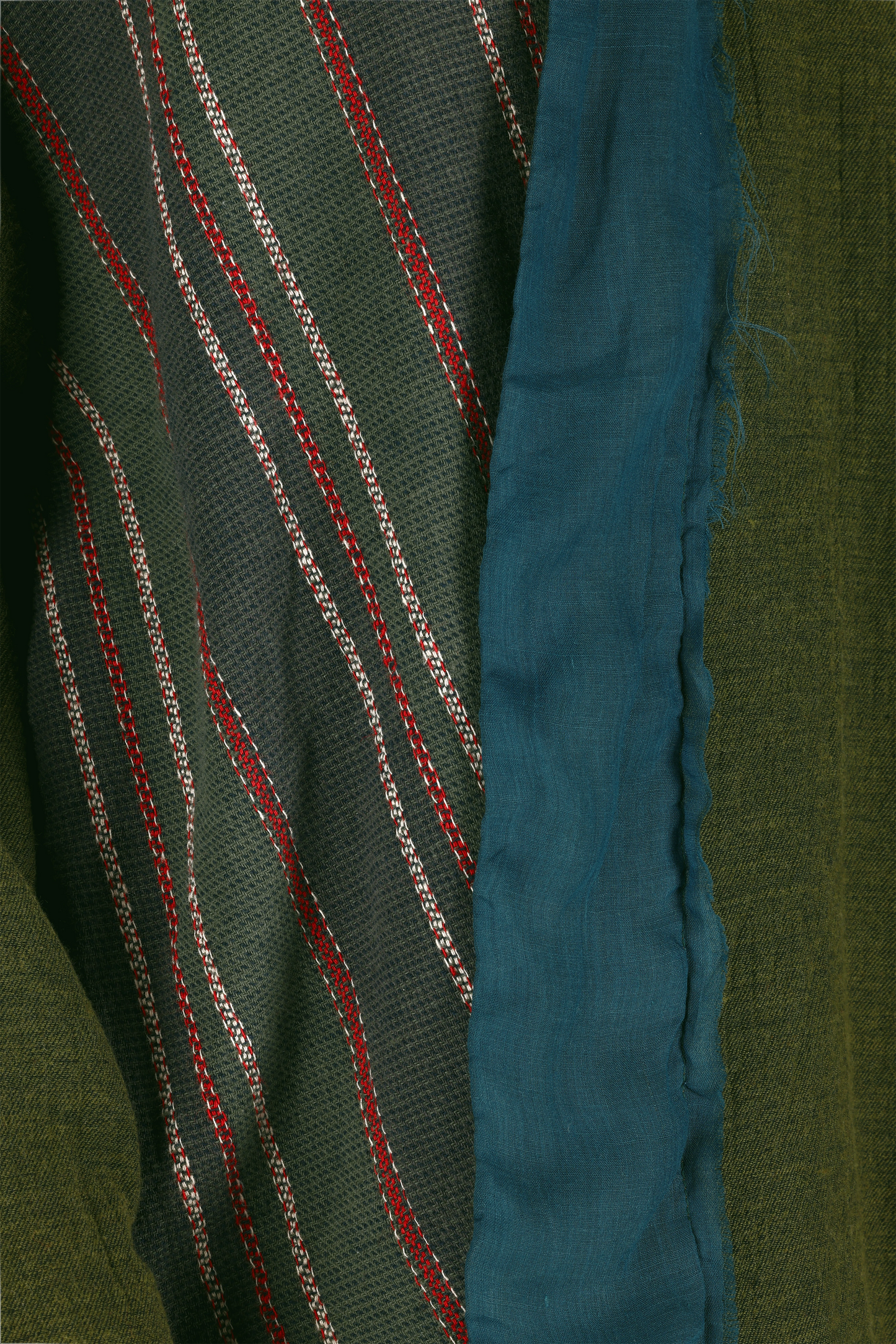 Patchwork Cotton-Linen Jacket