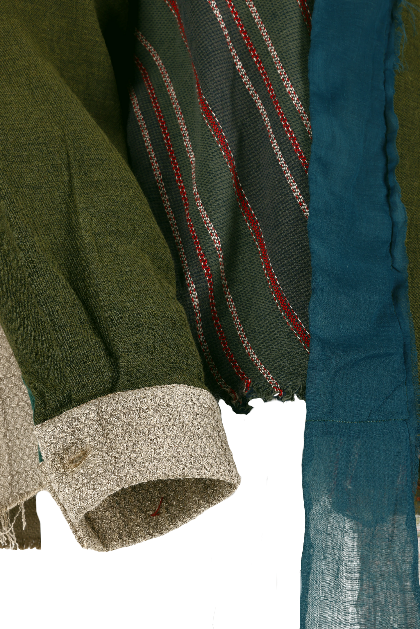 Patchwork Cotton-Linen Jacket