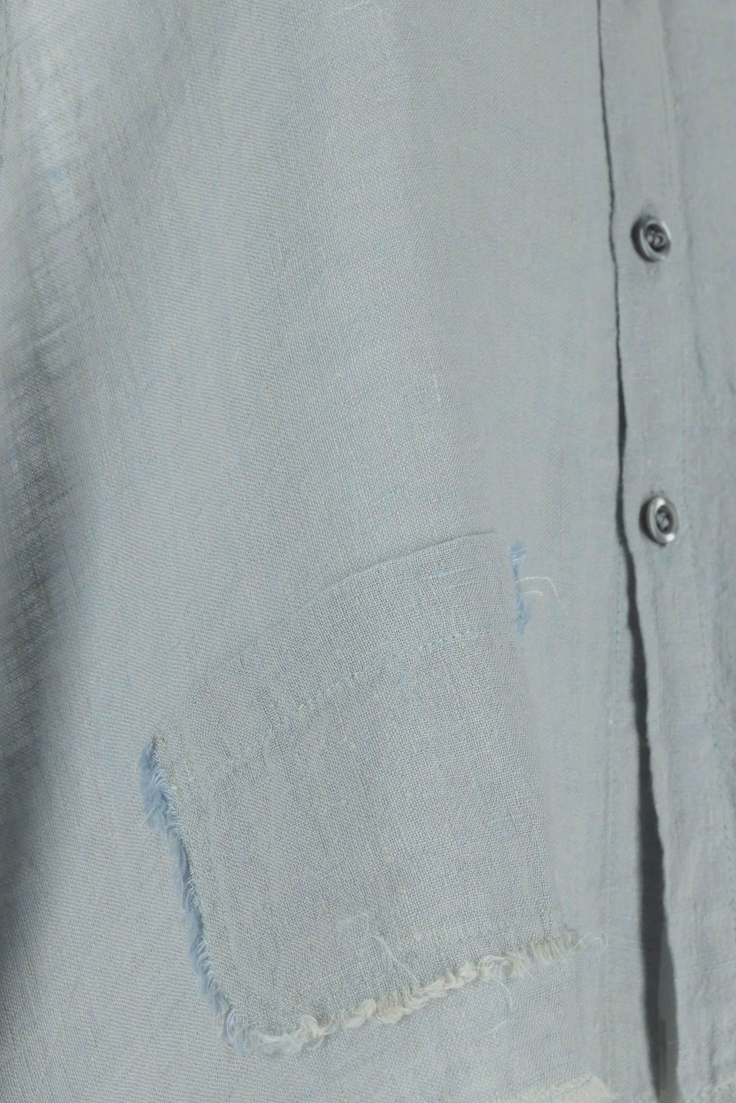 Washed Linen Hooded Vest