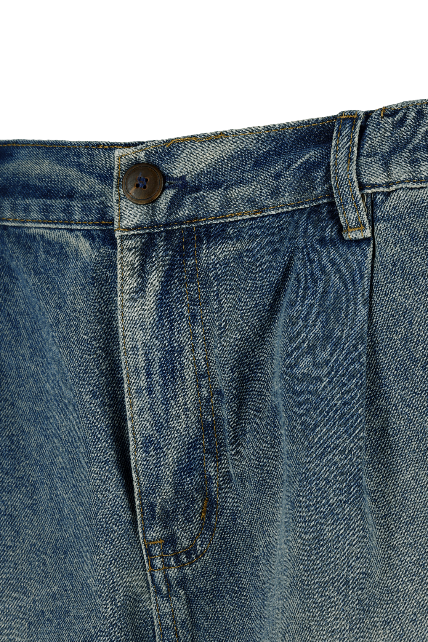 Cropped Balloon Jeans