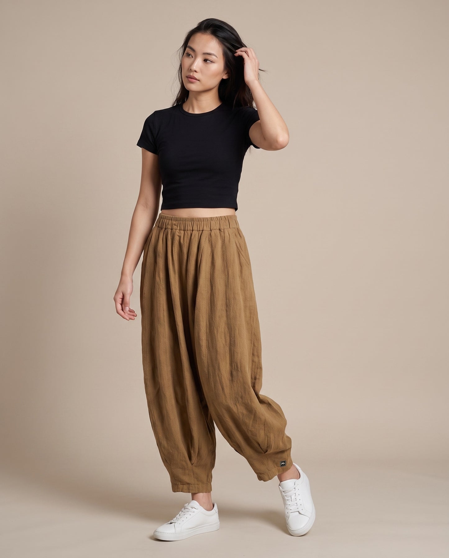 Golden Ochre Balloon Pants