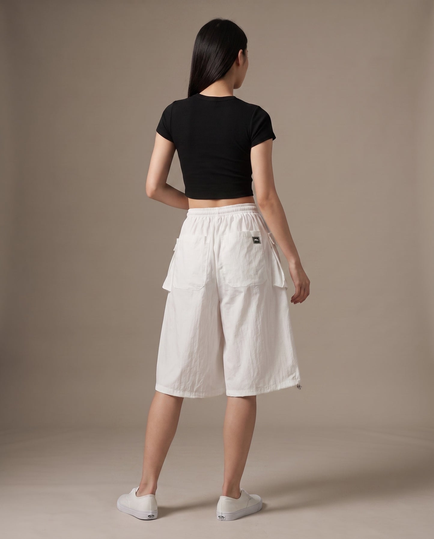 Midnight Structure Culottes - White