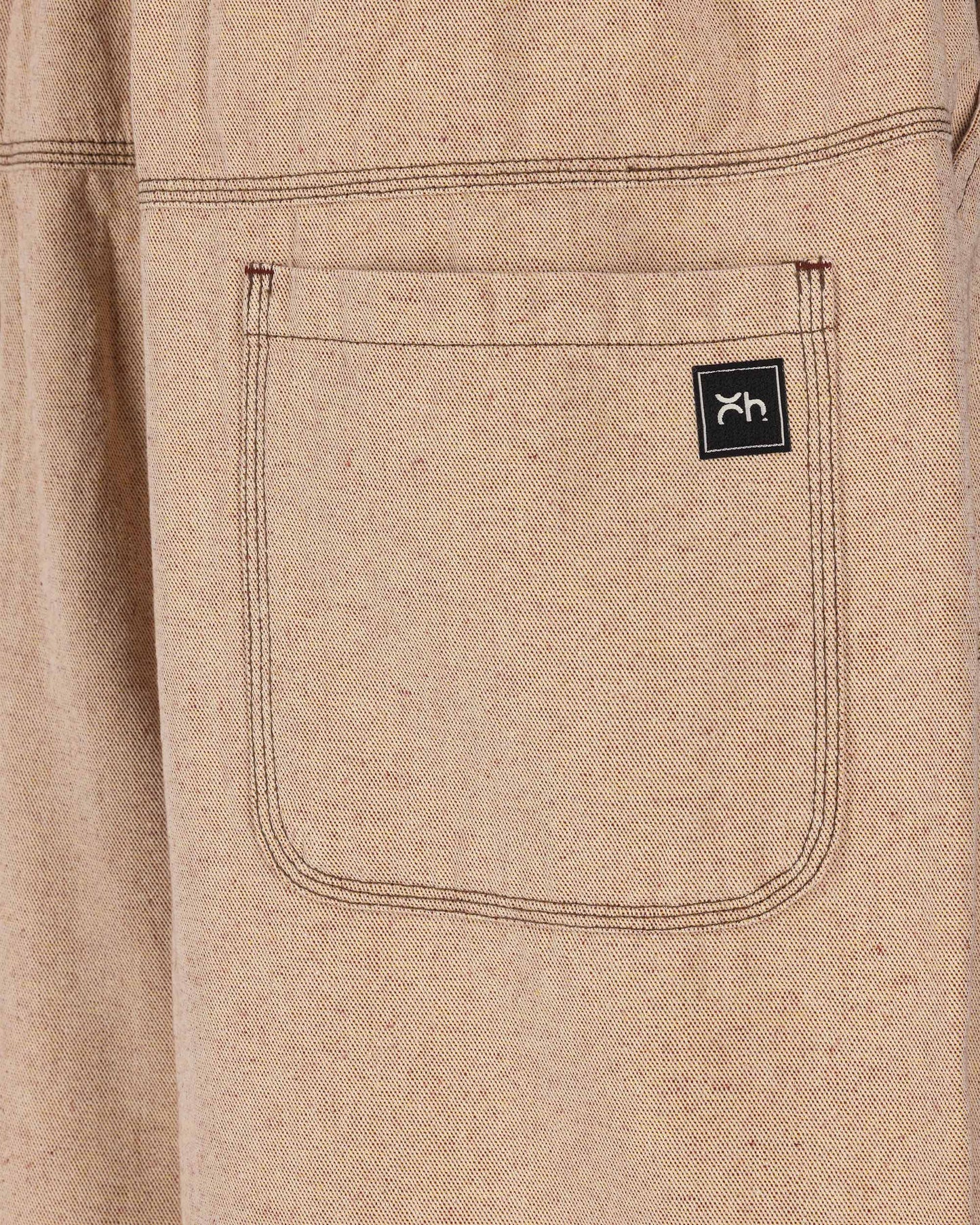 Sand Beige Relaxed Balloon Pants