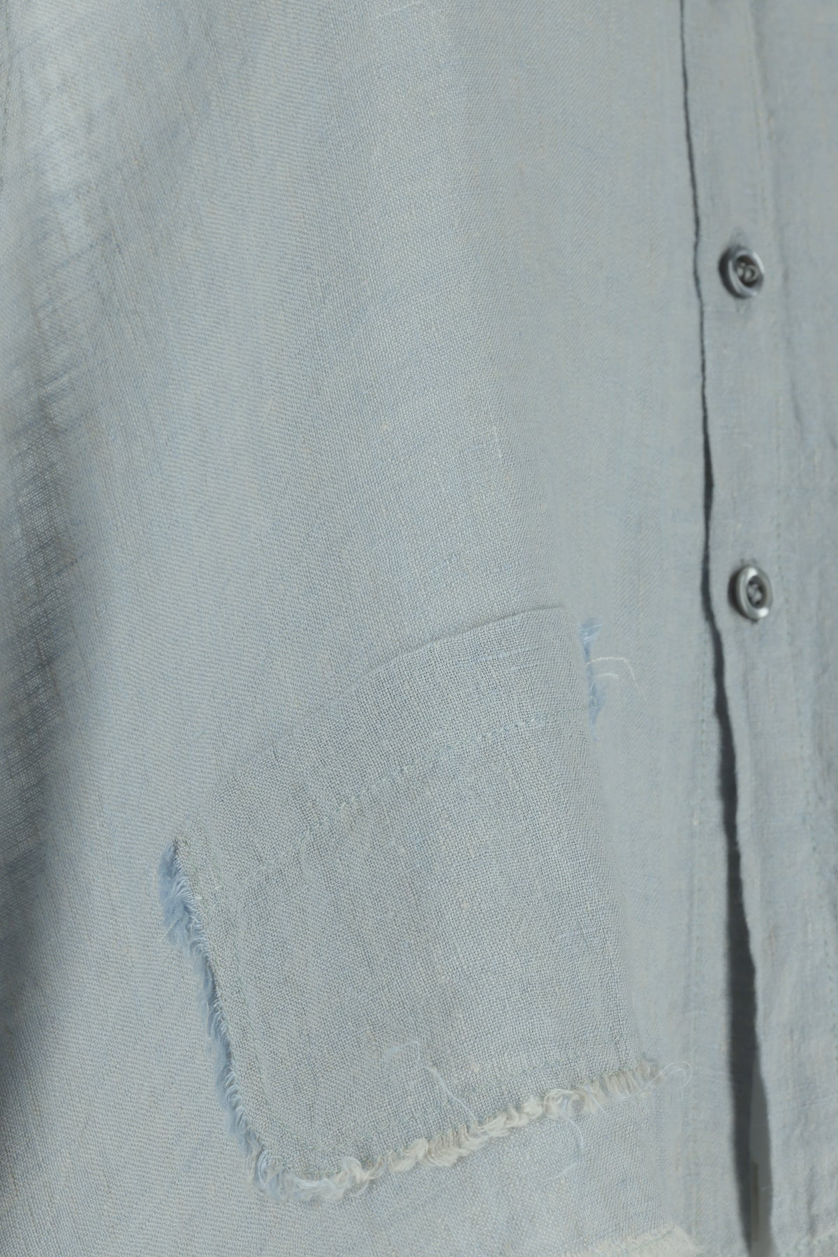 Washed Linen Hooded Vest