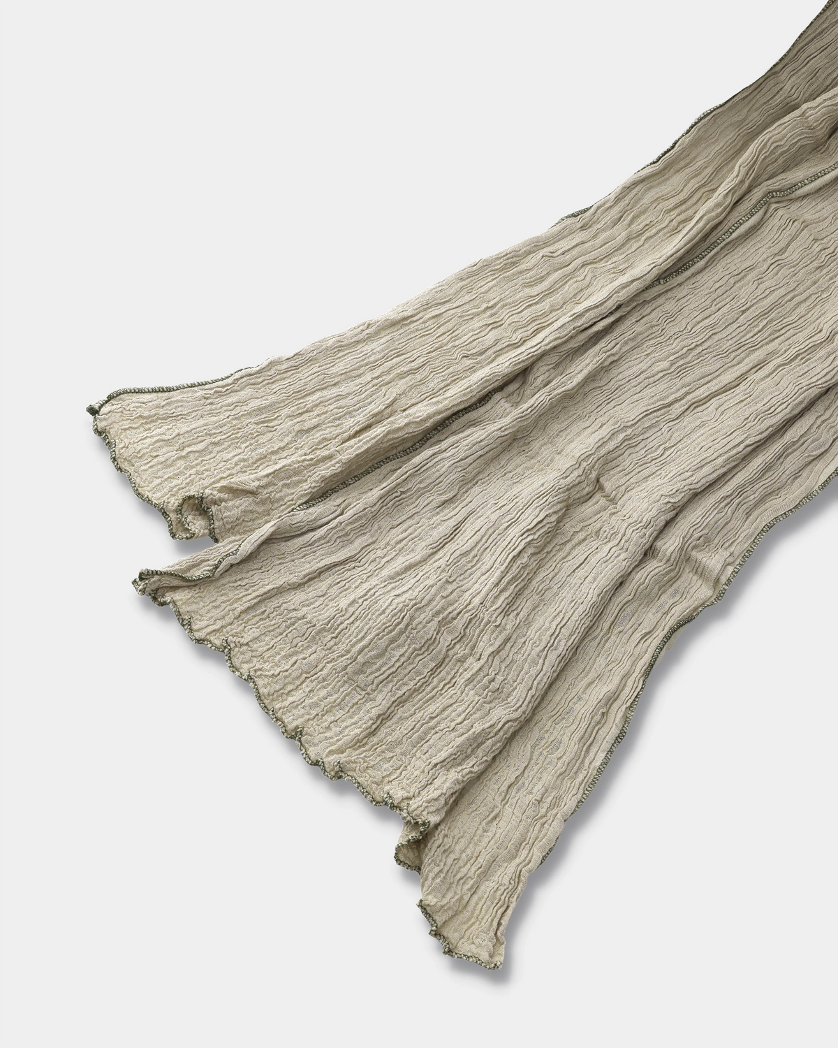 Mushroom Crinkle Scarf