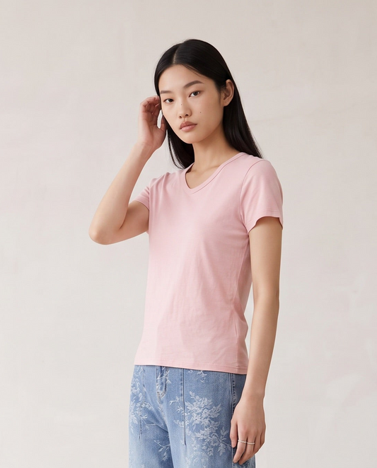 Ease T-Shirt – Blush Pink