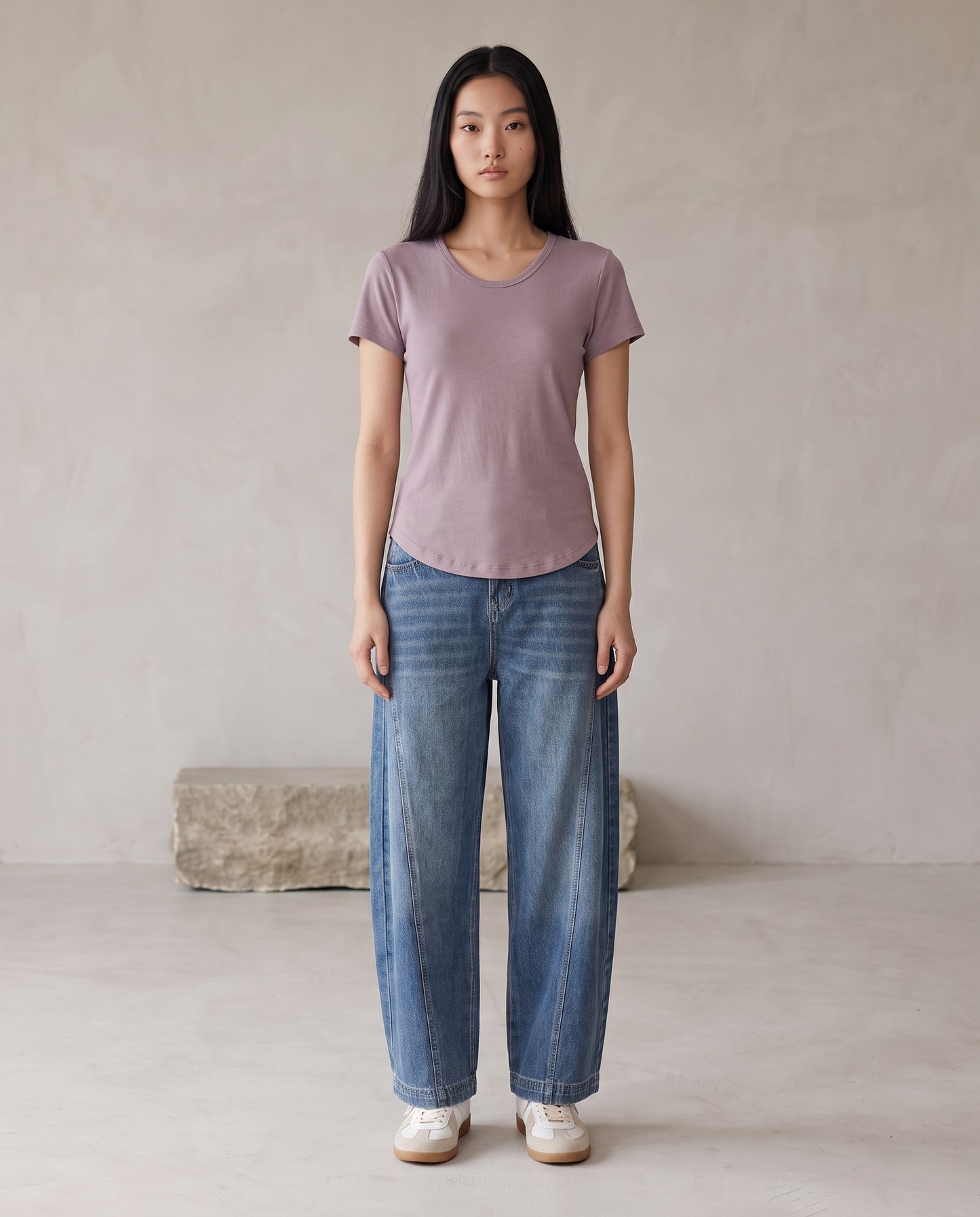 Ease T-Shirt - Dust Lilac