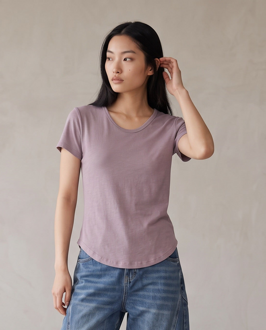 Ease T-Shirt - Dust Lilac