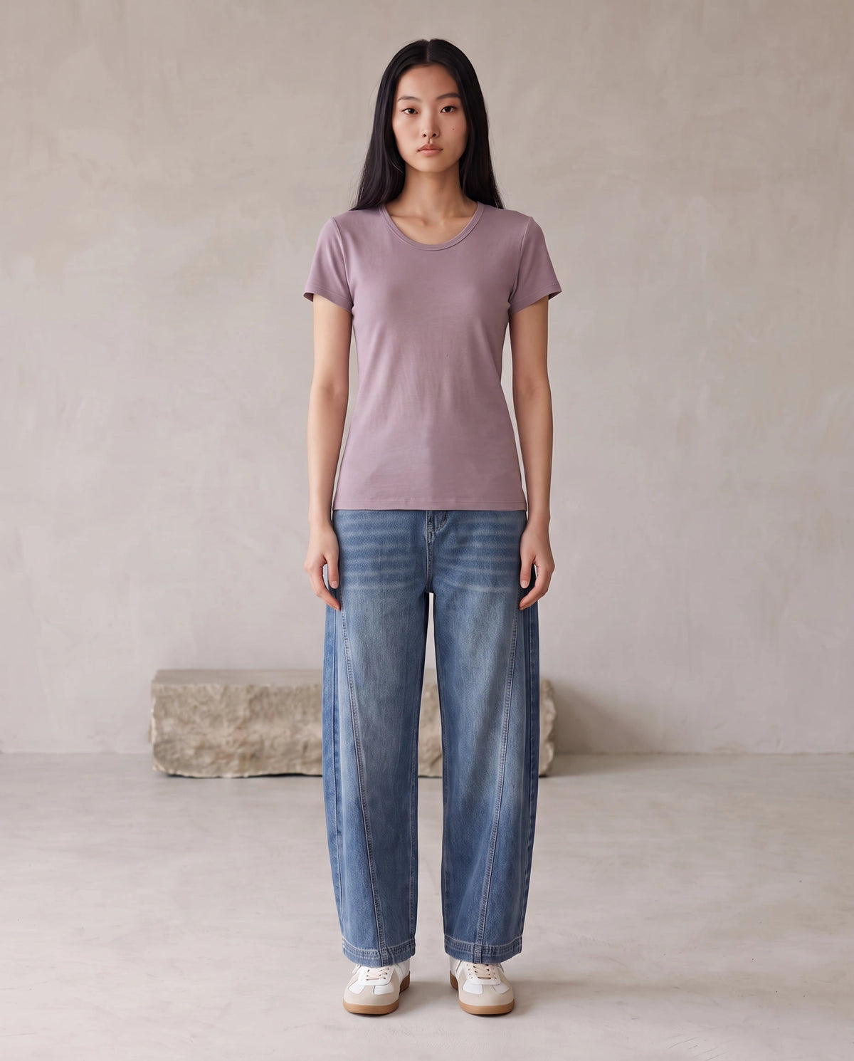 Ease T-Shirt - Dust Lilac