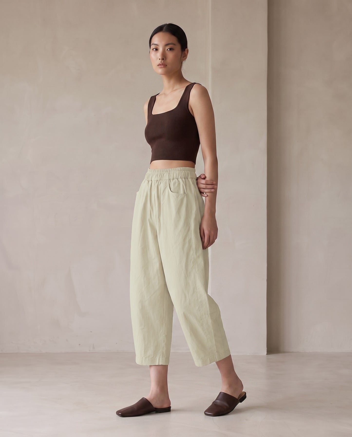 The Arc Trousers - Parchment