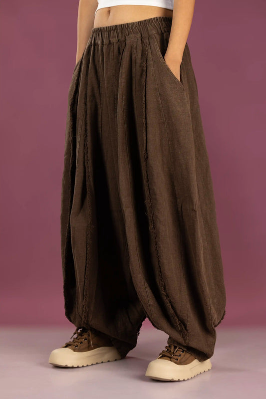 Ease Pants - Coffee Brown