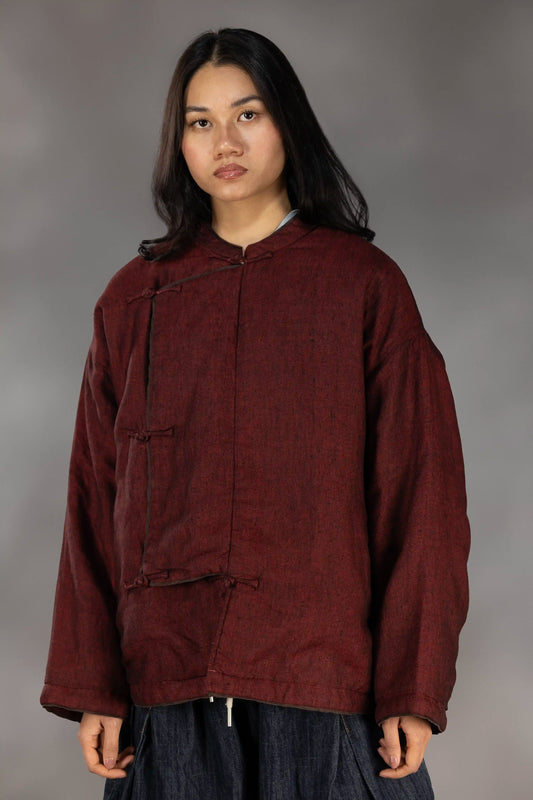 Heritage Padded Jacket (Dark Red)